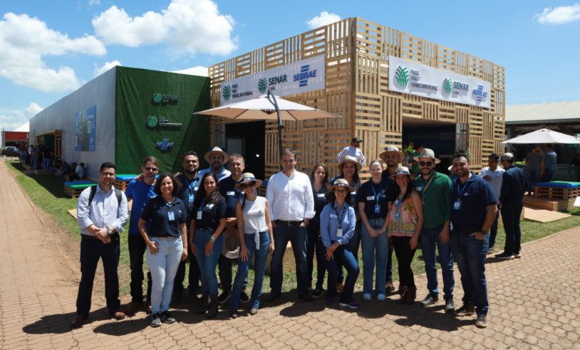 Estande Do Sebrae Goi S E Sistema Faeg Senar Na Tecnoshow De Rio Verde